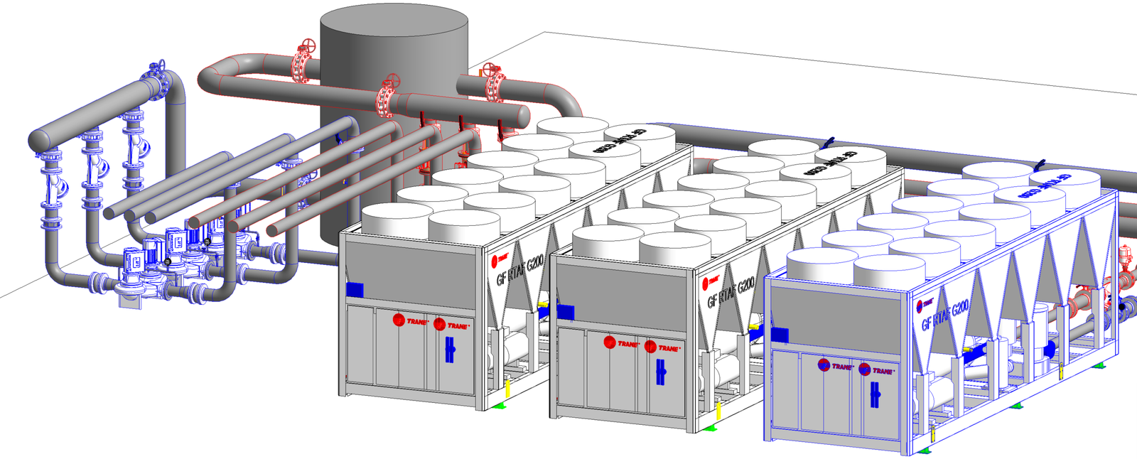 Aperçu projet CVC REVIT - Formation HVAC Process